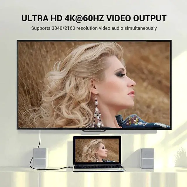 Alt view image 4 of 5 - QM USB 3.1 Type C to USB C Cable Gen2 PD 60W USB-C to USB C Charging Wire Cord Nylon Cable Cord for  S9 S8 Macbook Pro