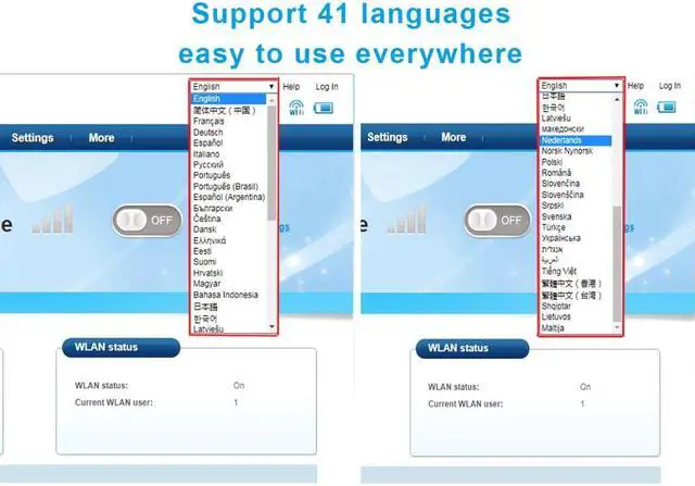 Alt view image 5 of 5 - 3G/4G WiFi Router 4G dongle Mobile Portable Wireless LTE USB modem dongle nano SIM Card Slot pocket hotspot