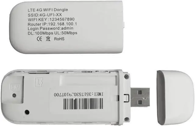 Alt view image 5 of 5 - 4G LTE USB Modem Network Adapter With WiFi Hotspot SIM Card 4G Wireless Router For Win XP Vista 7/10 Mac 10.4 IOS