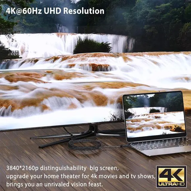 Alt view image 2 of 5 - 100W USB C To USB Type C Cable for  Note20  MacBook Pro QC4.0 5A Fast Charging Cable Type-C Usb 3.1  Cord