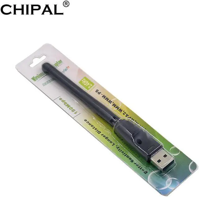 Main image of 150Mbps MT7601 Wireless Network Card Mini USB WiFi Adapter LAN Wi-Fi Receiver Dongle Antenna 802.11 b/g/n for PC