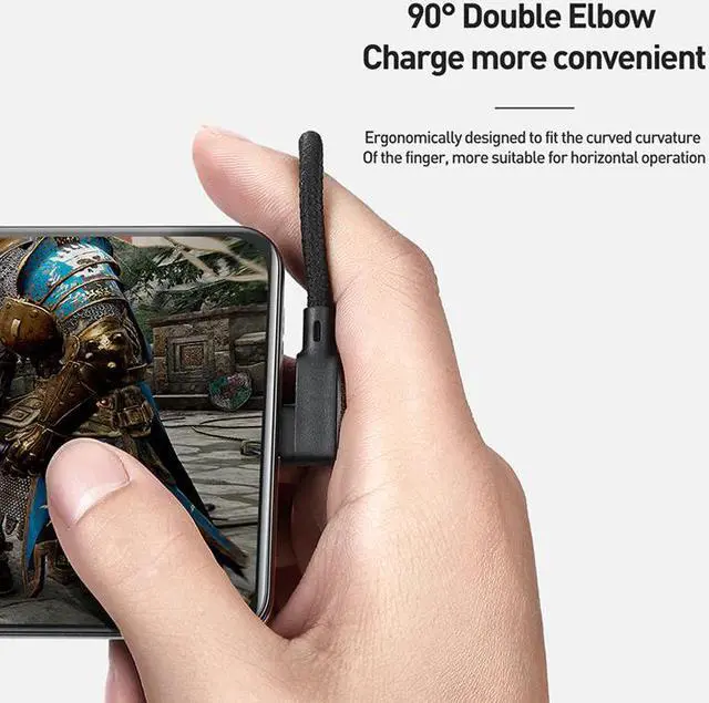 Alt view image 5 of 5 - Retractable Car Spring Type C 3A USB Cable for    S10  Quick Charge 4.0 Charger  LED Cable