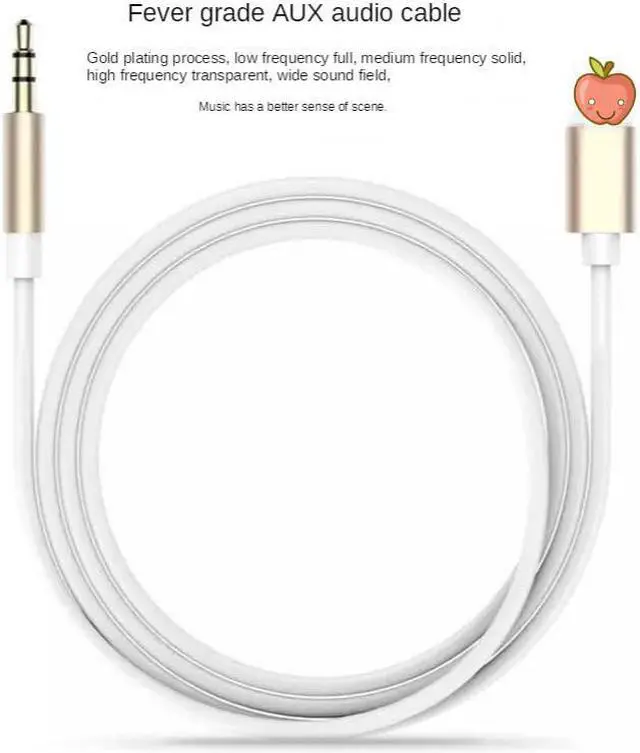 Main image of For iphone 7/8/X Car Speaker Headphone Connector Audio Adapter AUX Lightning To 3.5mm Adapter Audio Cable