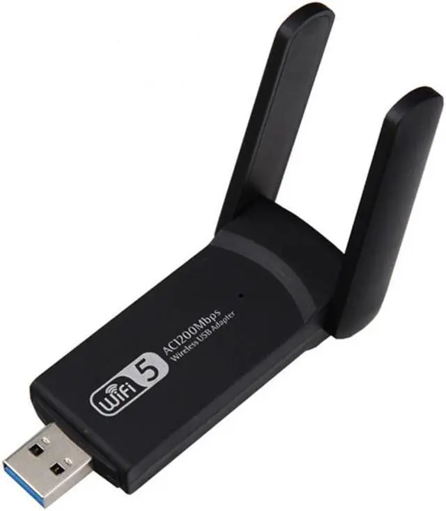 Alt view image 4 of 5 - 3.0 1200Mbps Wifi Adapter Dual Band 5Ghz 2.4Ghz 802.11Ac Rtl8812Bu Wifi Antenna Dongle Network Card For Laptop Desktop