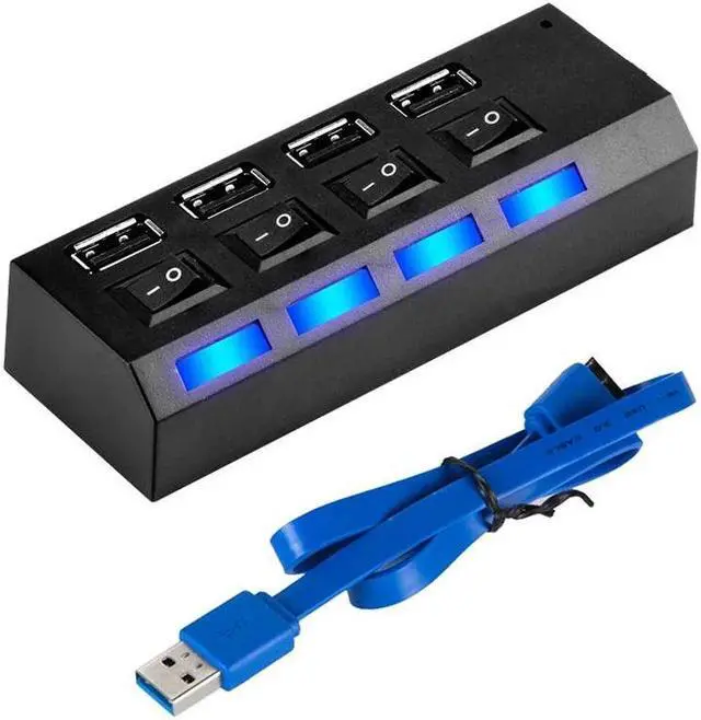Main image of Speed USB Hub 3.0 Multi USB Port 3/4 Ports Hub USB Hab USB Splitter For PC Computer Accessories