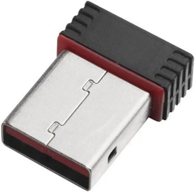 Alt view image 4 of 5 - 150Mbps High speed USB Nano Mini Wireless Wifi Adapter Dongle Receiver Network LAN Card PC For Windows