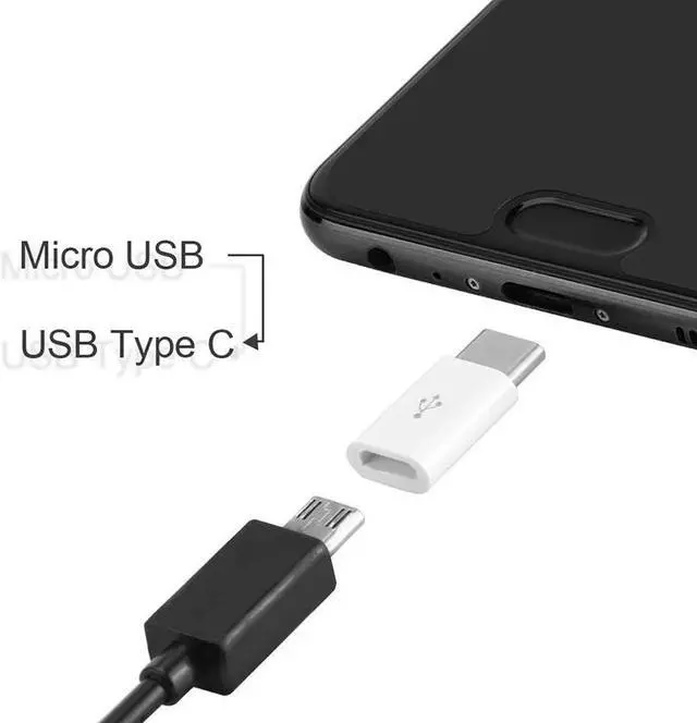 Alt view image 3 of 5 - UsbC Type-c Adapter connector  fast Charging Charger quik charge Cable  usb c type-c adapter connector adaptor