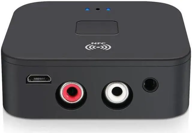 Alt view image 2 of 5 - NFC Bluetooth RCA Receiver 5.0 3.5mm Jack Aux Stereo Wireless Adapter Music for Car Speaker RCA Bluetooth 5.0 Audio Receiver