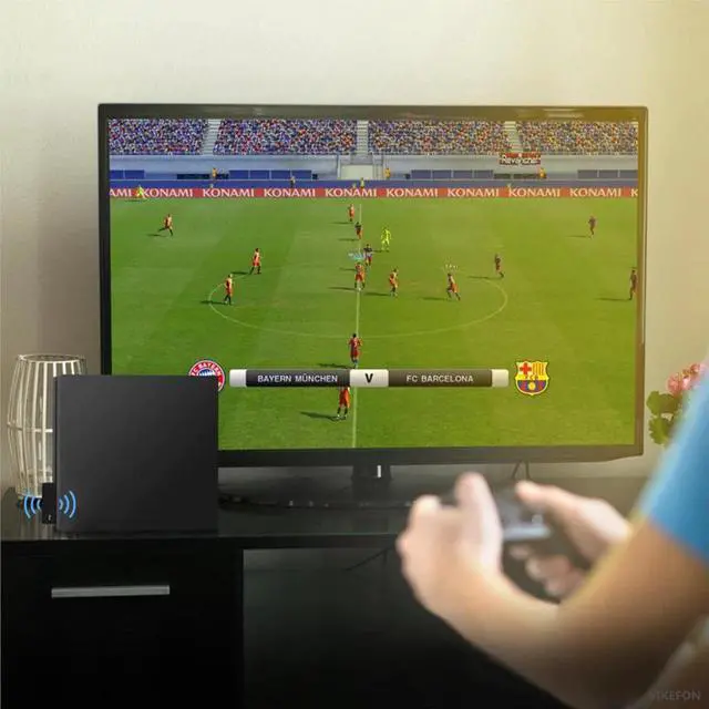 Alt view image 3 of 5 - Bluetooth 5.0 Audio Transmitter With MIC EDR A2DP SBC Wireless USB C Dongle Adapter for Nintendo Switch PS4 TV PC Laptop