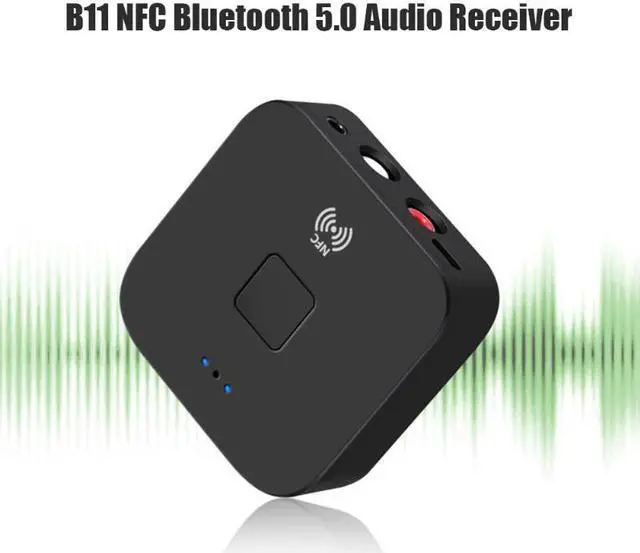 Alt view image 3 of 5 - Bluetooth 5.0 Receiver 3.5mm AUX RCA Jack Hifi Wireless Adapter Bluetooth Audio Receiver for Car/Home Theater/Smartphones
