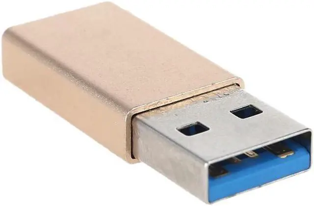 Alt view image 5 of 5 - Male to Type C Female OTG Adapter Converter Type C Cable U Disk Fan Adapter