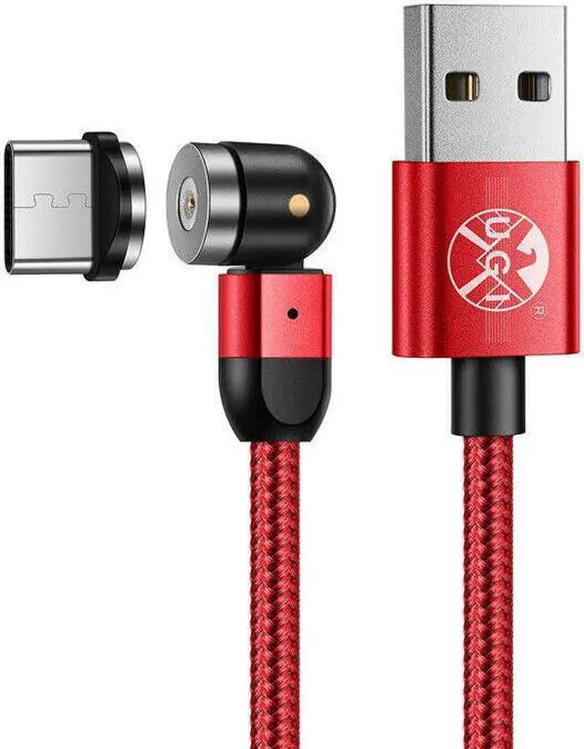 Alt view image 2 of 5 - 1M/2M/ Magnetic Cable 2.4A Fast Charging Charger 540° 180° 360° Rotating Micro USB Type C USB C For Android Tablet laptop