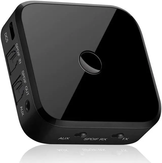 Alt view image 3 of 5 - 5.0 Adapter Wireless Receiver and Transmitter For TV PC Speaker HIFI Audio 3.5mm SPDIF Optical Fiber