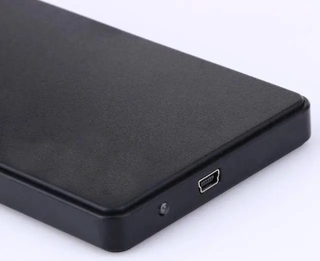 Alt view image 5 of 6 - HDD Case Slim Portable 2.5 HDD Enclosure Sata to USB Hard Disk Drives HDD Case With USB Cable USB 2.0 External Hard Disk Case