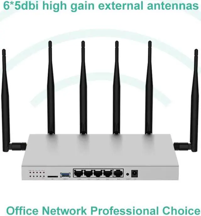 Alt view image 2 of 5 - WG3526 3g/4g lte Router WiFi Mobile SIM Card Access Point 11AC Dual Band With 512MB GSM Gigabit Wi-Fi Router Modem USB 4g
