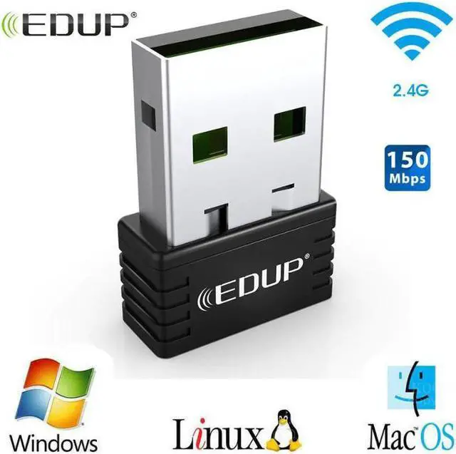 Main image of Nano usb wireless wifi adapter 150mbps wi-fi receiver 802.11n usb ethernet adapter network card Support Windows Mac for PC