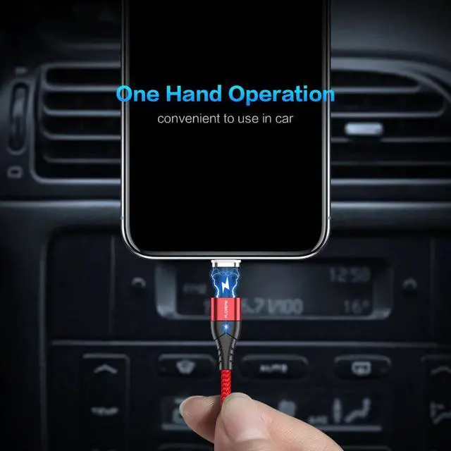 Alt view image 5 of 5 - 3A Magnetic USB Cable For iPhone Micro USB Type C Cable Fast Charging Magnet Charger Micro usb Cable For