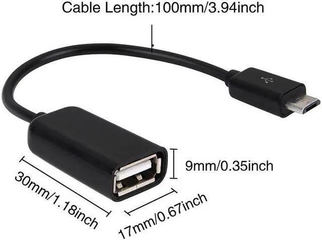 Alt view image 2 of 5 - 2019 NEW Arrival Micro USB OTG Cable  Transfer Micro USB Male to Female Adapter for  HTC Android