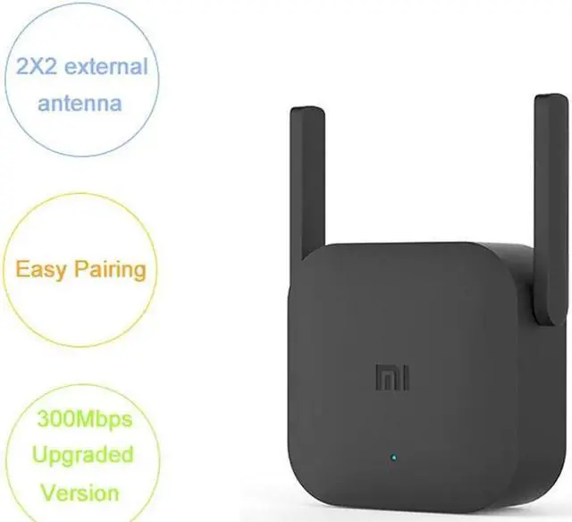 Alt view image 4 of 5 - Original 300Mbps WiFi Amplifier Pro WiFi Repeater Mijia Wifi Signal 2.4G Extender Roteador 2 Mi Wireless Router