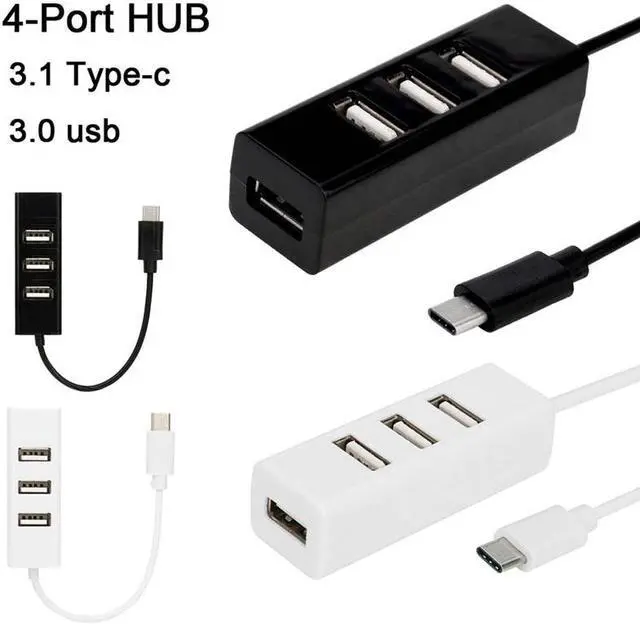 Main image of To 4-Port USB 3.0 Hub USB 3.1 Adapter For PC for Apple Macbook 12 etc. 2018 new A20