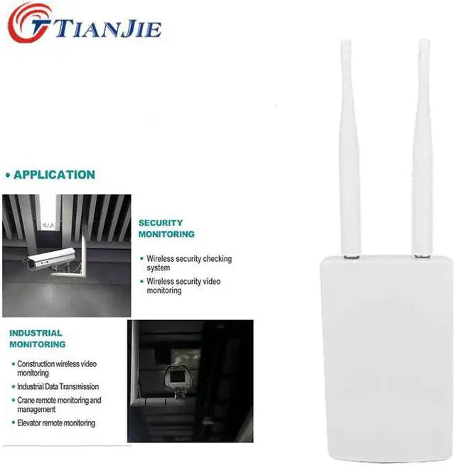Main image of High Speed Outdoor 4G LTE Wireless AP Waterproof Sim Card Slot Wifi Router  wi fi Hotspot Station CPE  Modem