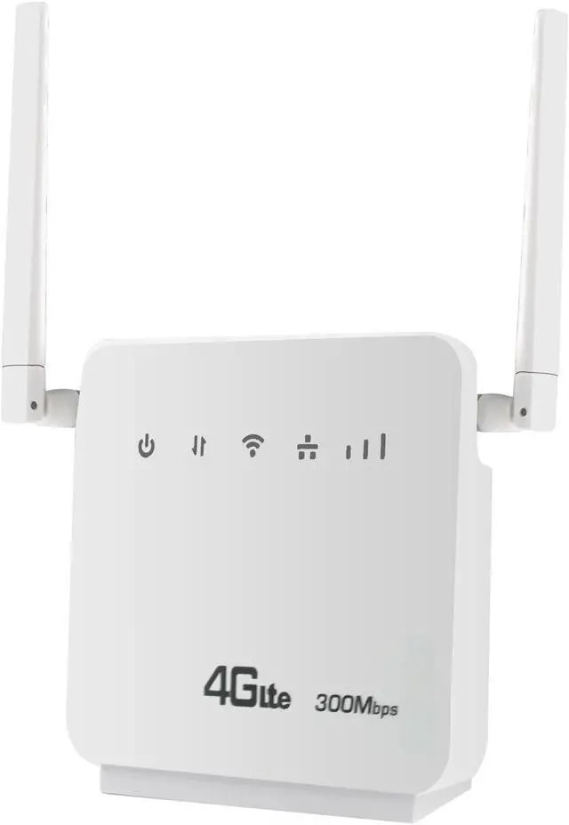Alt view image 2 of 5 - 300Mbps Wifi Routers 4G LTE CPE Mobile Router with LAN Port Support SIM card and Europe/Asia/Middle East/Africa