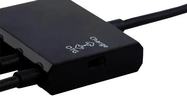 Alt view image 5 of 5 - 4 Port Micro USB Power OTG Extender Hub Cable Black OTG Hub Cable For Android Tablet Smartphone U disk Mouse Accessories