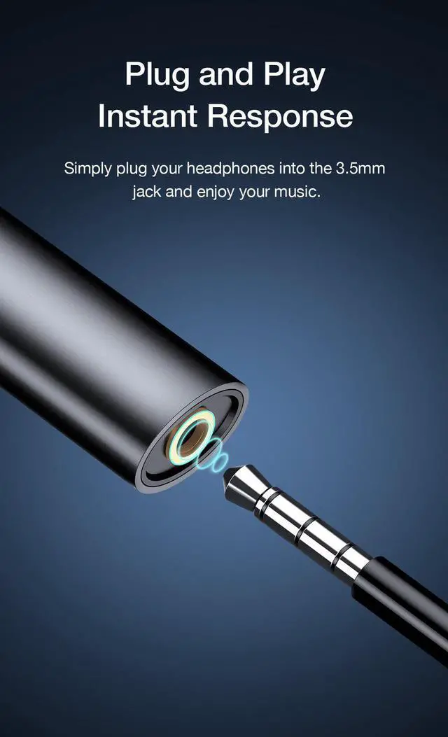 Alt view image 5 of 5 - USB Type C to 3.5mm Jack Headphones Adapter Cable AUX Audio For    S8 S9 Note10 Type-C Fast Charger Cable