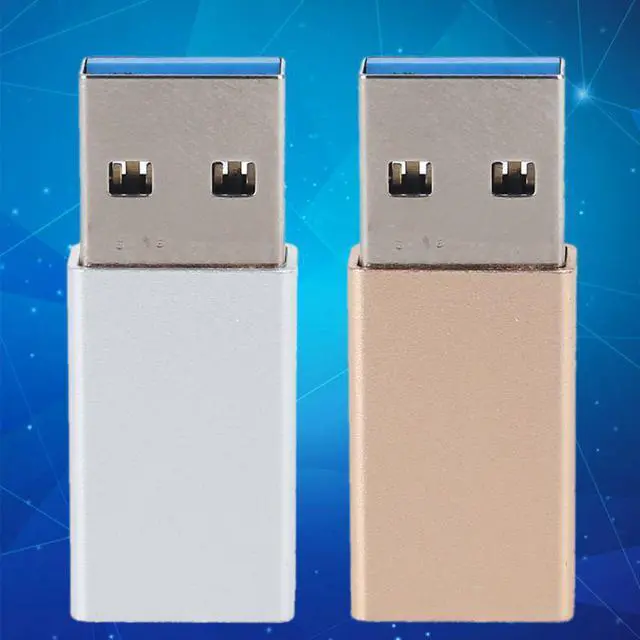 Alt view image 5 of 5 - 2.0 3.0 A Male to  C Type C Female OTG Adapter Converter for Type C Cable/U Disk/Type C Card Reader/Fan Adapter
