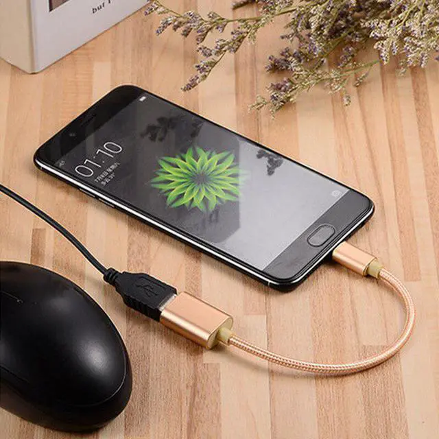 Alt view image 4 of 5 - 1pc Micro USB OTG Cable to USB Adapter OTG Charging Micro Charger  Cable Converter For  For  For