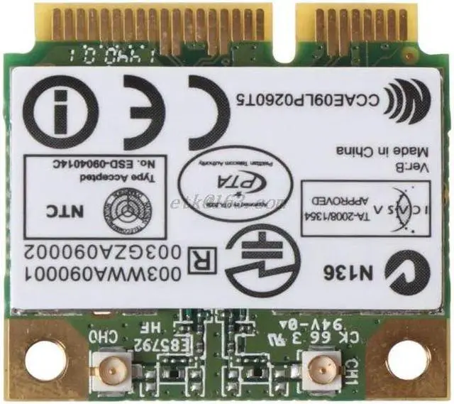 Main image of For Atheros AR9287 AR5B97 Wireless Adapter 300 Mbps 802.11 b/g/n Mini Half PCI-E Wifi Card Converter