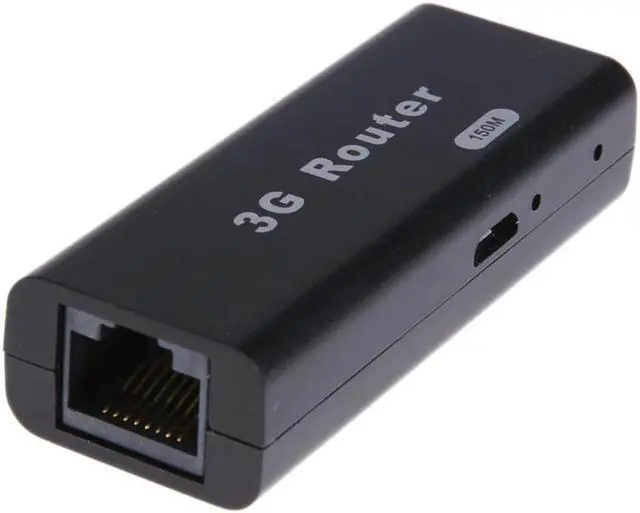 Main image of 3G WiFi USB Wireless Router Wlan Hotspot AP Client 150Mbps RJ45 Portable Mobile Hotspot Wi-fi Router For Mobile Phone Table
