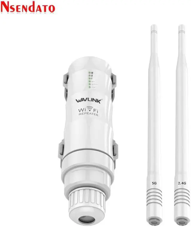 Alt view image 4 of 5 - 2.4G/5G Dual Band High Power Outdoor Weatherproof 30db Wireless Wifi Router/AP Repeater Extender 1000mW 15KV Outer Antenna