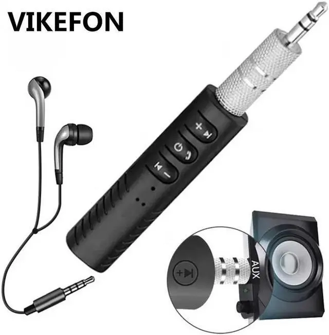 Main image of Bluetooth Receiver Car Clip AUX 3.5mm Wireless MP3 Music Car Audio Receiver Handsfree Call Car Transmitter Auto Adapter