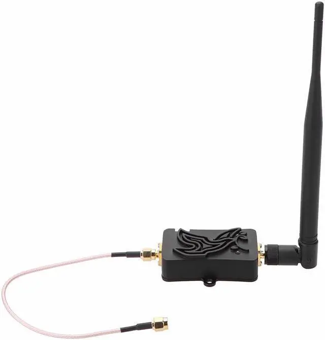 Alt view image 2 of 5 - 4W 4000mW 802.11b/g/n Wifi Wireless Amplifier Router 2.4Ghz WLAN ZigBee Bluetooth Signal Booster with Antenna TDD for computer
