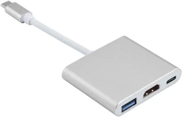 Alt view image 2 of 5 - Type c to Converter Adapter Usbc to 3.1 /USB 3.0/Type C Adapter Type-C HUB Aluminum For Macbook
