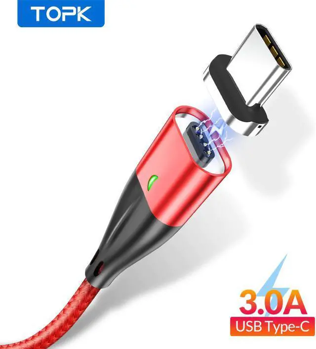 Main image of 3A USB Type C Magnetic Cable for  Redmi Note 7 Fast Charging  Cable for  Galaxy S9 S8 Note 9 Type-C Cable