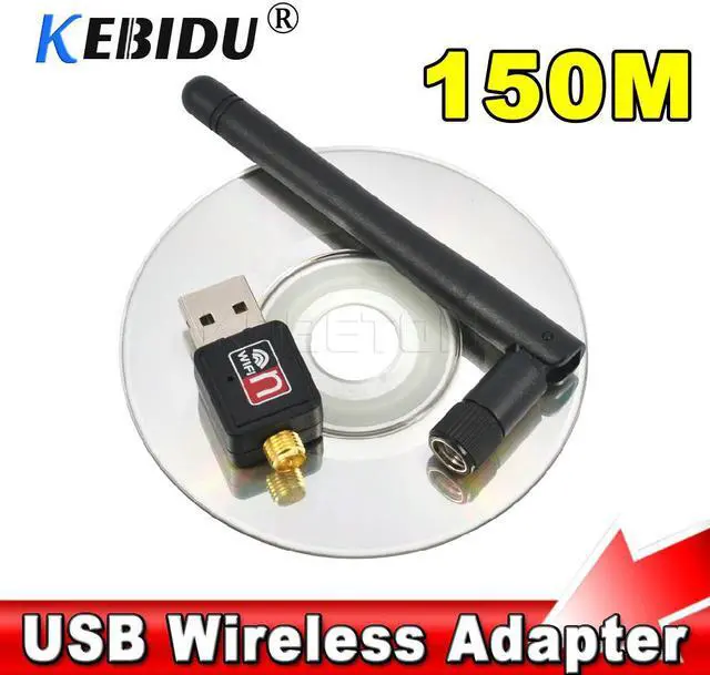 Main image of New 150Mbps USB WiFi Wireless Network Networking Card LAN Adapter RT5370 802.11 n/g/b for Windows 2000 XP
