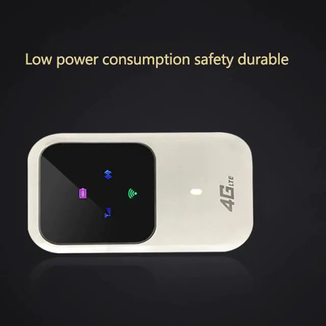Alt view image 2 of 5 - 4G LTE Modem Strong Signal Mobile Router LED Indicator USB Interface Portable Battery Powered Hotspot Home Camping Wireless WiFi