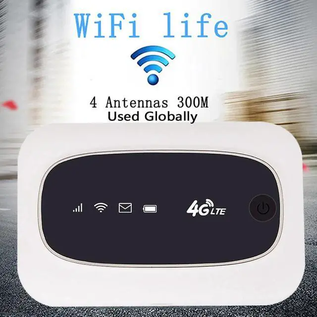 Alt view image 2 of 5 - Pocket 4G LTE Mini Wifi Router Wireless Car Mobile Hotspot Adapter Internet Antenna Signal Booster Access Point
