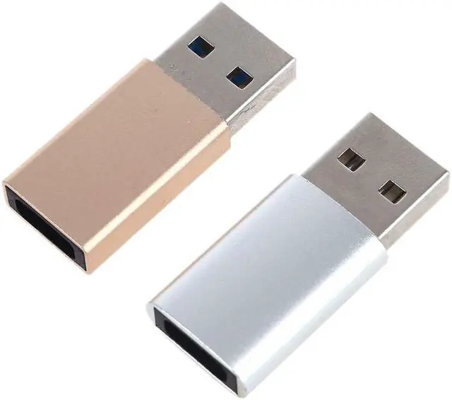 Alt view image 2 of 5 - 2.0 3.0 A Male to  C Type C Female OTG Adapter Converter for Type C Cable/U Disk/Type C Card Reader/Fan Adapter