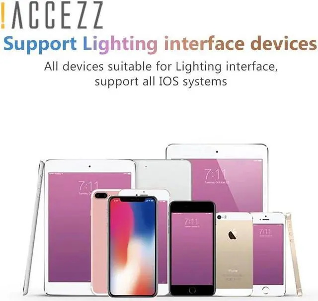 Alt view image 5 of 5 - 2 in 1 Charging Lighting Adapter For iPhone X 7 8 plus XS MAX Splitter 3.5mm Jack Earphone Aux Cable Connecter Adapters