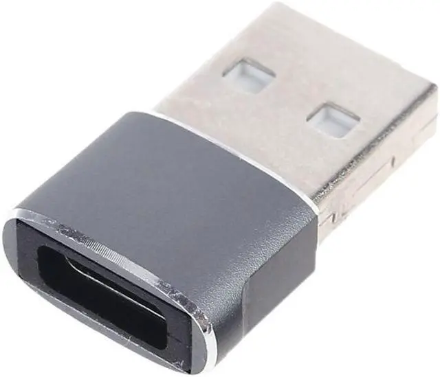 Alt view image 3 of 5 - USB C Female to USB Male Adapter Type C to USB A Charger Cable Converter