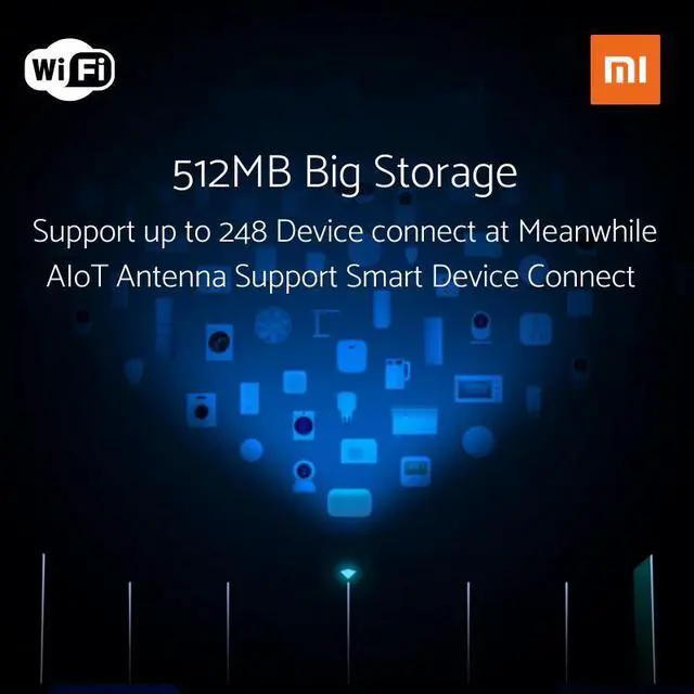Alt view image 3 of 5 - Original Mi  AIoT Router AX3600 Gigabit Wifi 6 5G 2.4G Wi-fi Dual-Band 2976Mbs Gigabit Rate AIoT  512MB RAM Miwifi app