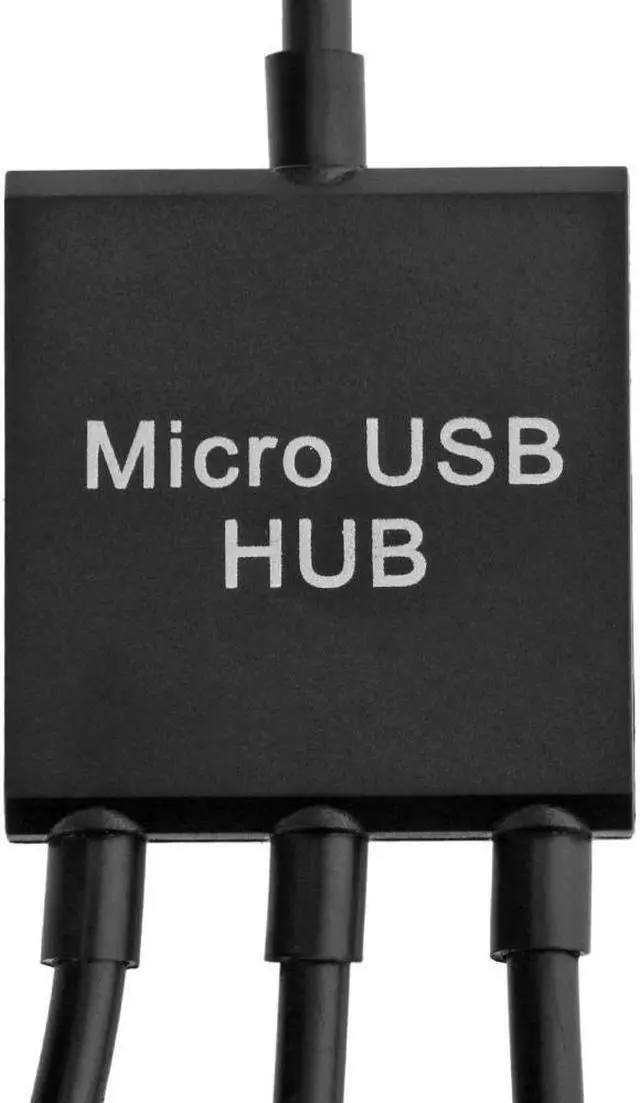 Alt view image 4 of 5 - Mini 3 in 1 Micro USB Power Charging Host OTG Hub Cable Adapter for  NOTE 2 i9100 i9300 XOOM A500 New Hot
