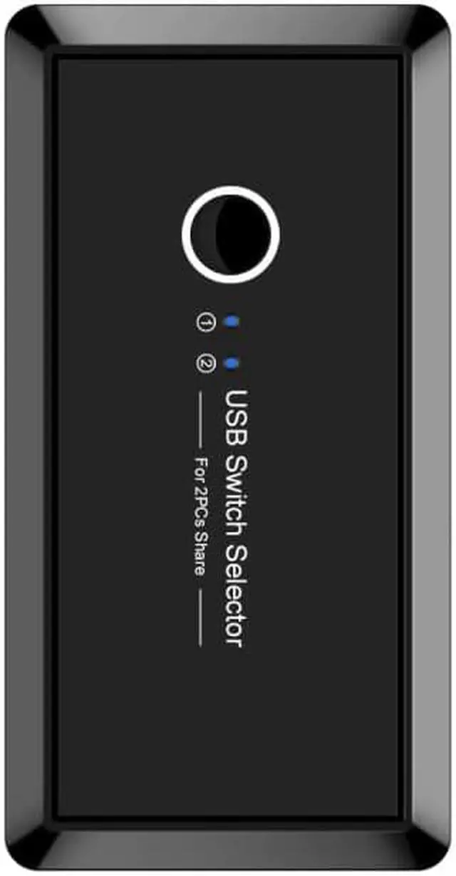 Alt view image 5 of 5 - Switch USB 3.0 Selector Switch 2 PCs Share 4 USB 2.0 Devices For Keyboard And Mouse Scanner Printer Switch Hub