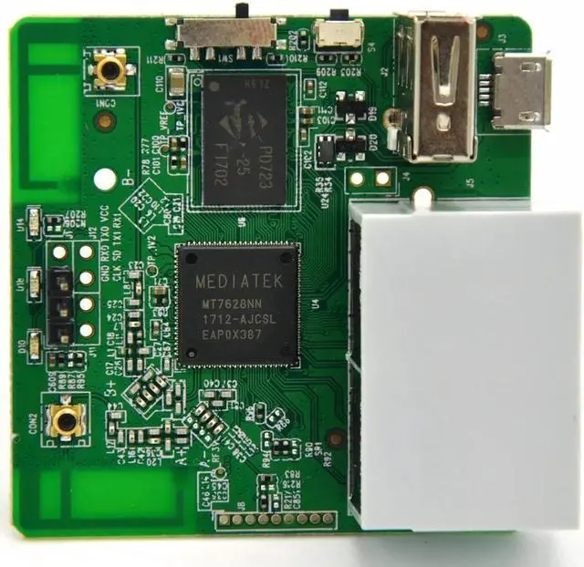 Alt view image 5 of 5 - GL.i GL-MT300N-V2 MTK MT7628NN 802.11n 300Mbps Wireless WiFi Router OPENVPN Mini Travel Router DIY OPENWRT 16MB Rom/128MB RAM