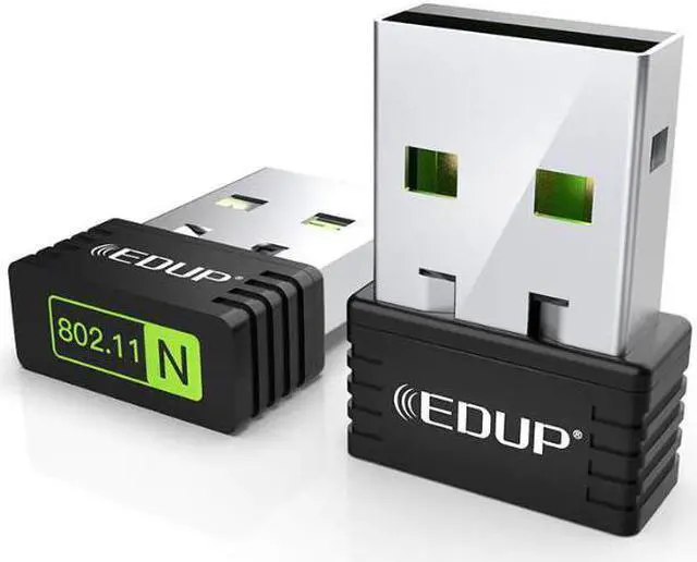 Alt view image 2 of 5 - Nano usb wireless wifi adapter 150mbps wi-fi receiver 802.11n usb ethernet adapter network card Support Windows Mac for PC