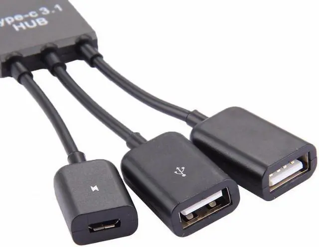 Alt view image 5 of 5 - Type-C Adapter Type-C To Micro USB Adapter Cable For Android Tablet For  Mi 9  IPhone 11  TXTB1