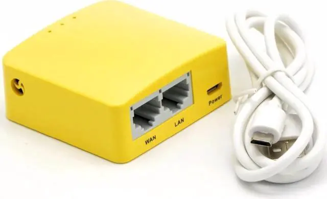 Alt view image 3 of 5 - GL.i GL-MT300N-V2 MTK MT7628NN 802.11n 300Mbps Wireless WiFi Router OPENVPN Mini Travel Router DIY OPENWRT 16MB Rom/128MB RAM